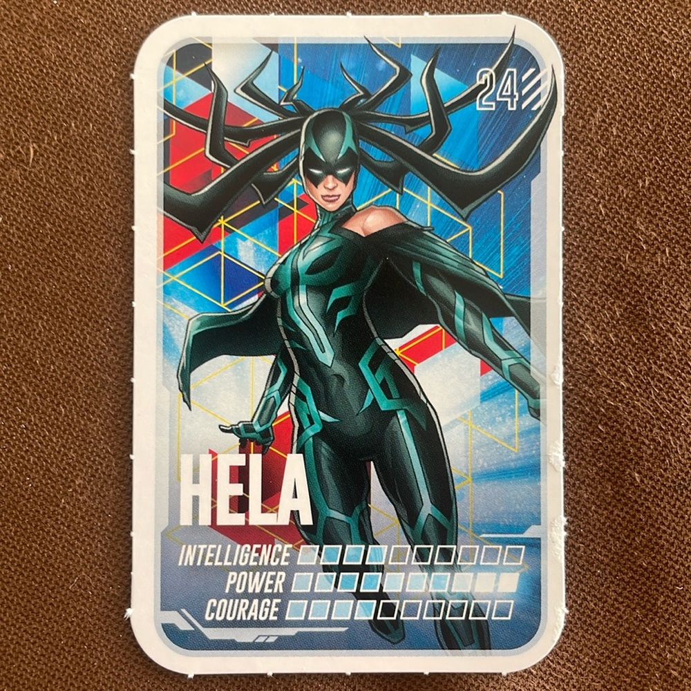 Marvel Collectible Card #24 - HELA